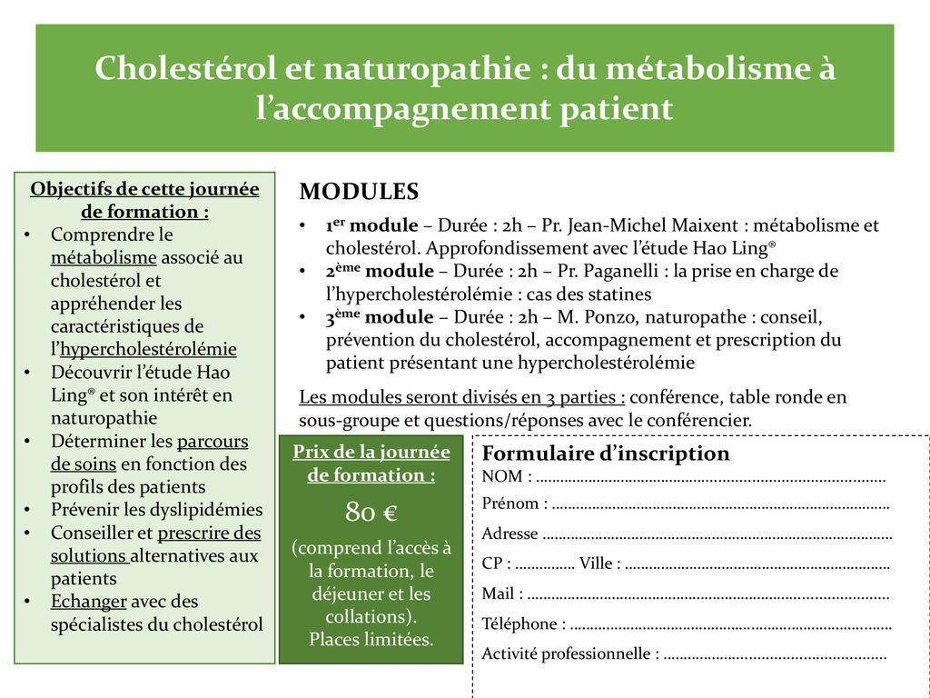 R Union Scientifique Et P Dagogique Cholest Rol Et Naturopathie Ppt